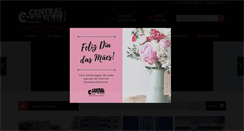 Desktop Screenshot of centralimoveis.net